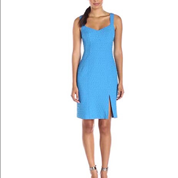 Nanette Lepore rum sizzle dress blue 2 - Picture 3 of 4